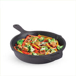 CASTrong Cast Iron Fry Pan, Pre-seasoned, Nonstick, 100% Pure, Toxin-free, Induction, 25cm, 1.6L, 2.4kg