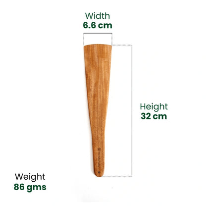 100% Natural Neem Wood Cooking & Serving Spoons/Spatula/Ladles, Set of 5, Toxin-free, Anti-microbial