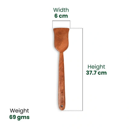100% Natural Neem Wood Cooking & Serving Spoons/Spatula/Ladles, Set of 5, Toxin-free, Anti-microbial