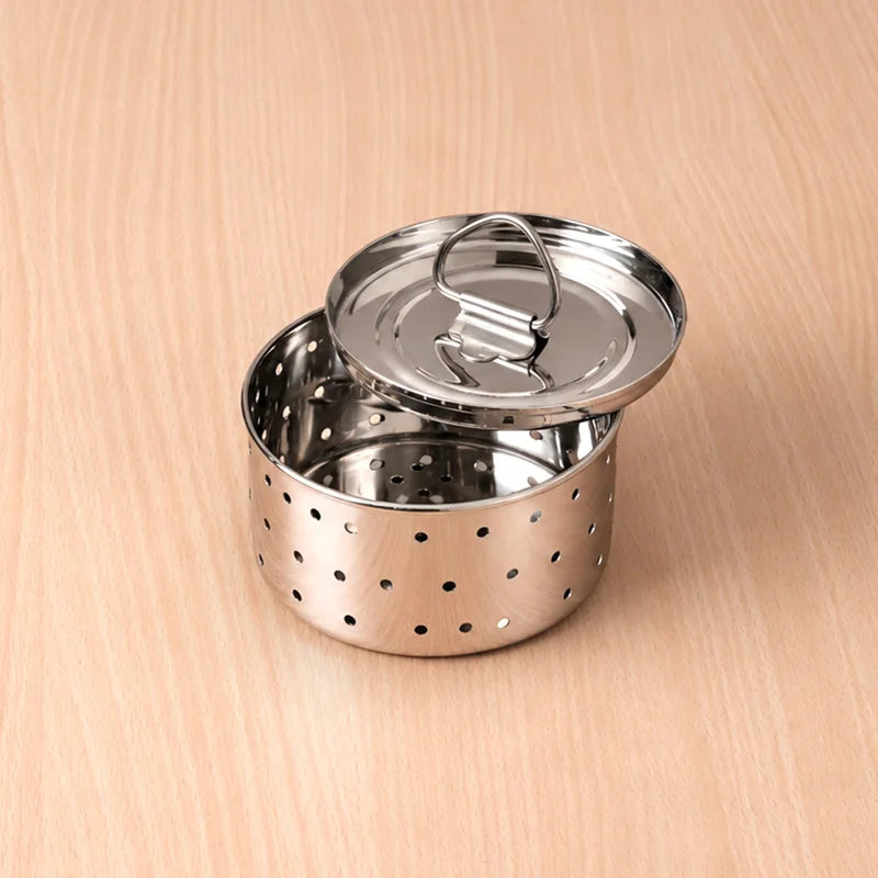 Premium Stainless Steel Paneer Maker 410ml/550ml, 100% Rust Free, Food Grade, Toxin-Free, Easy Homemade Paneer Making, 3-Piece Set