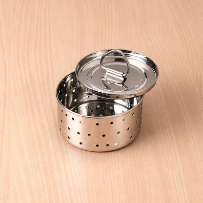 Premium Stainless Steel Paneer Maker 410ml/550ml, 100% Rust Free, Food Grade, Toxin-Free, Easy Homemade Paneer Making, 3-Piece Set