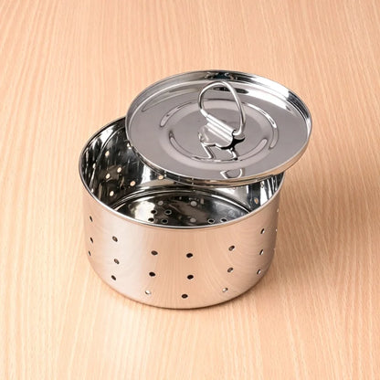 Premium Stainless Steel Paneer Maker 410ml/550ml, 100% Rust Free, Food Grade, Toxin-Free, Easy Homemade Paneer Making, 3-Piece Set