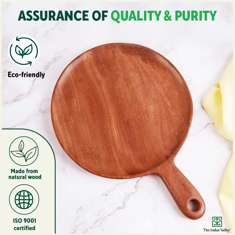 Pizza serving plate 