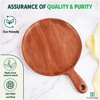Pizza serving plate 
