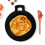 100% Pure Sheet Iron Tawa + Free ₹110 Spatula, Pre-seasoned, Toxin-free, 30.5cm, 1.8 / 1.4 kg