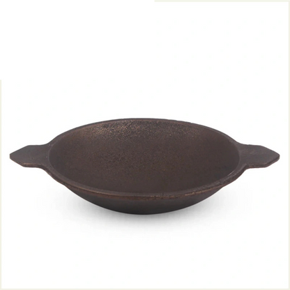 CASTrong Cast Iron Appam Pan/Appachetty, Pre-seasoned, Nonstick, 100% Pure, Toxin-free, Induction, 22cm