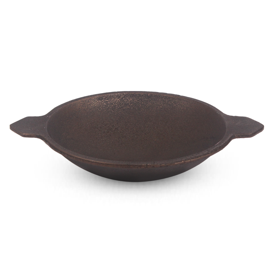 Buy Premium pre-seasoned Cast Iron Appam Pan Online at Best Prices – The  Indus Valley