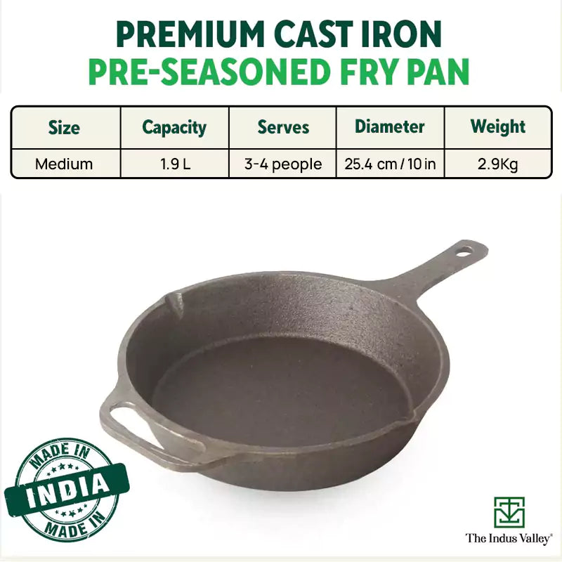 cast iron fry pan 