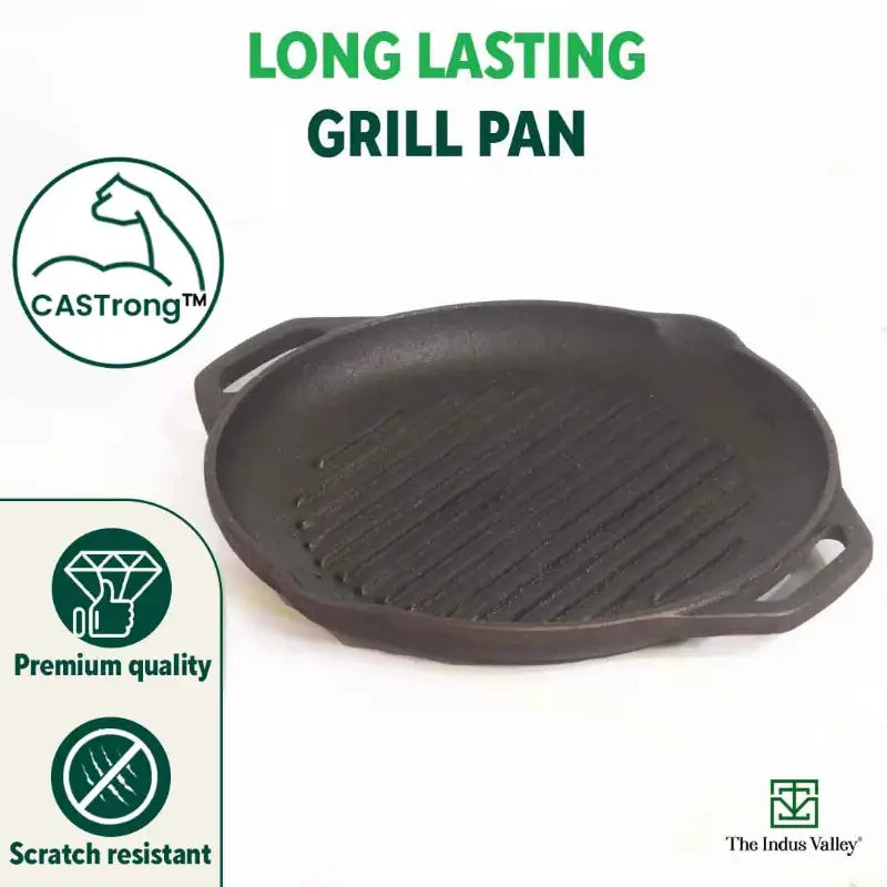 pre seasoned grill pan 