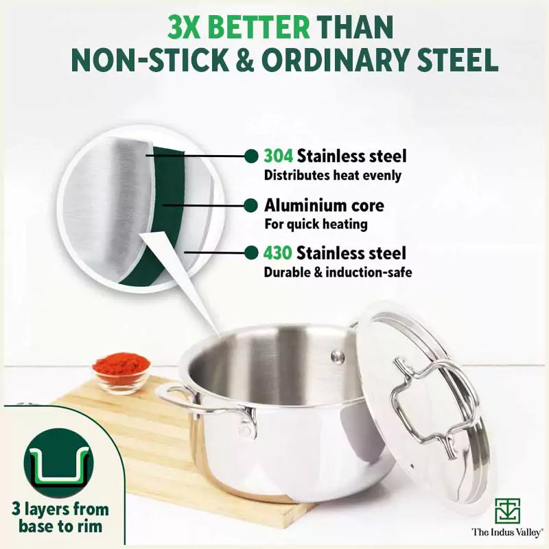stainless steel stock pot