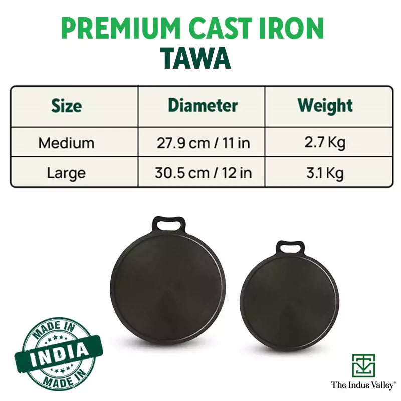 Cast iron Tawa