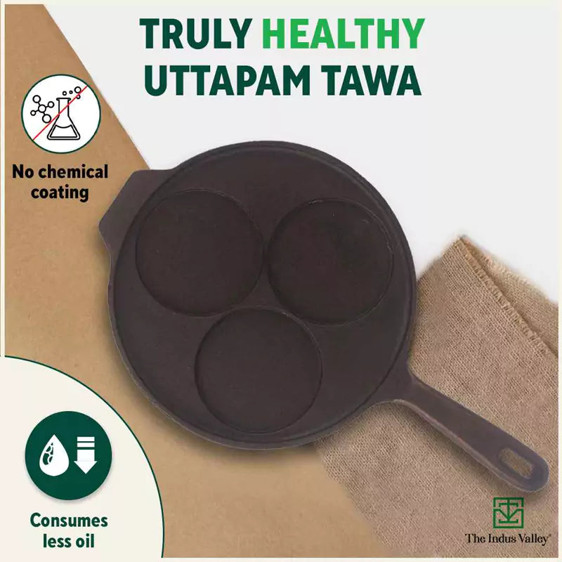 cast iron uttapam tawa 