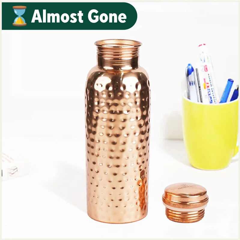Buy 100 Pure Copper Water Bottles 700ml The Indus Valley