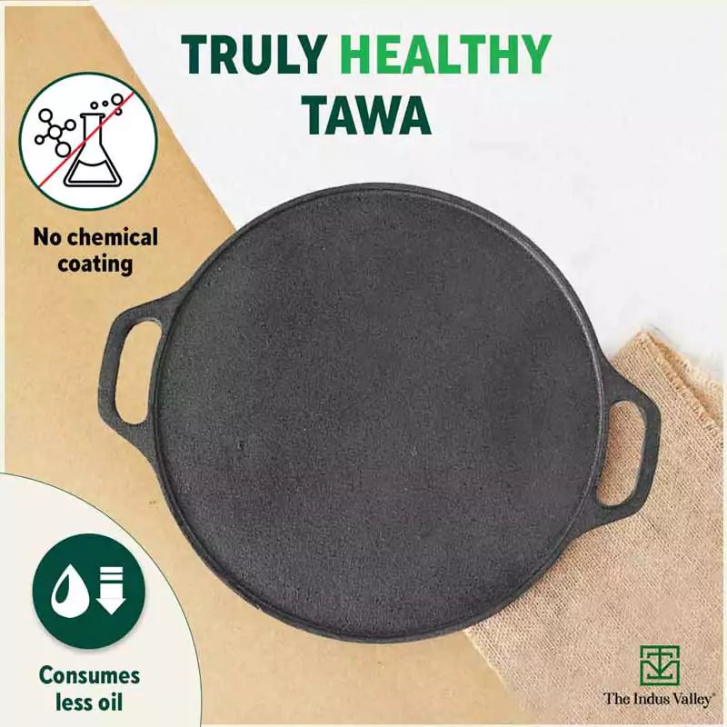 Tawa Roti Maker Buy Best Cast Iron Roti/Dosa Tawa Online in India at Best Prices – The ...