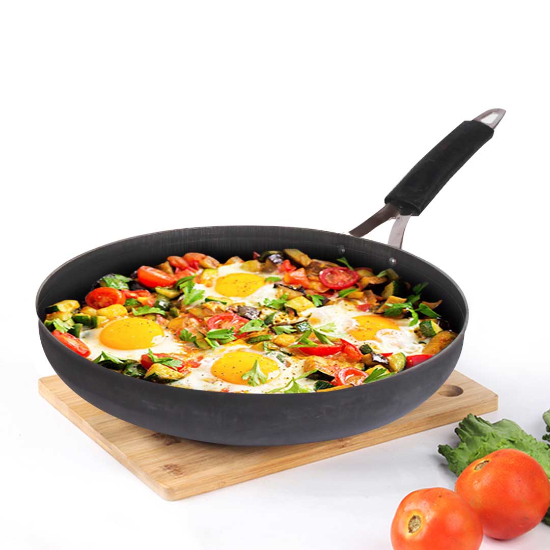 iron frying pan