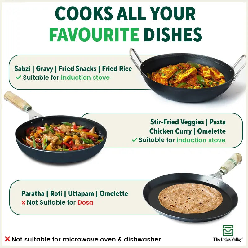iron cookware set