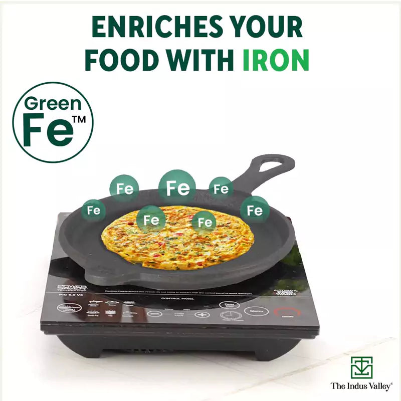 iron frying pan