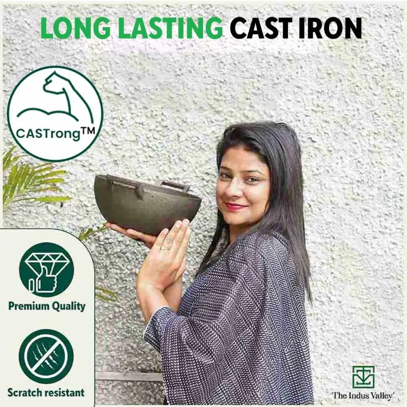 cast iron kadai