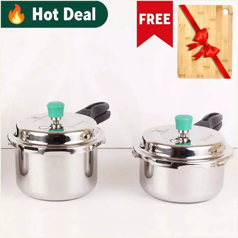Buy Best Quality Triply Stainless Steel Pressure Cooker Combo Online
