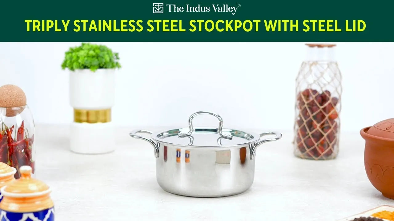 Buy Best Saucepot with Lid Online India Best prices The Indus Valley