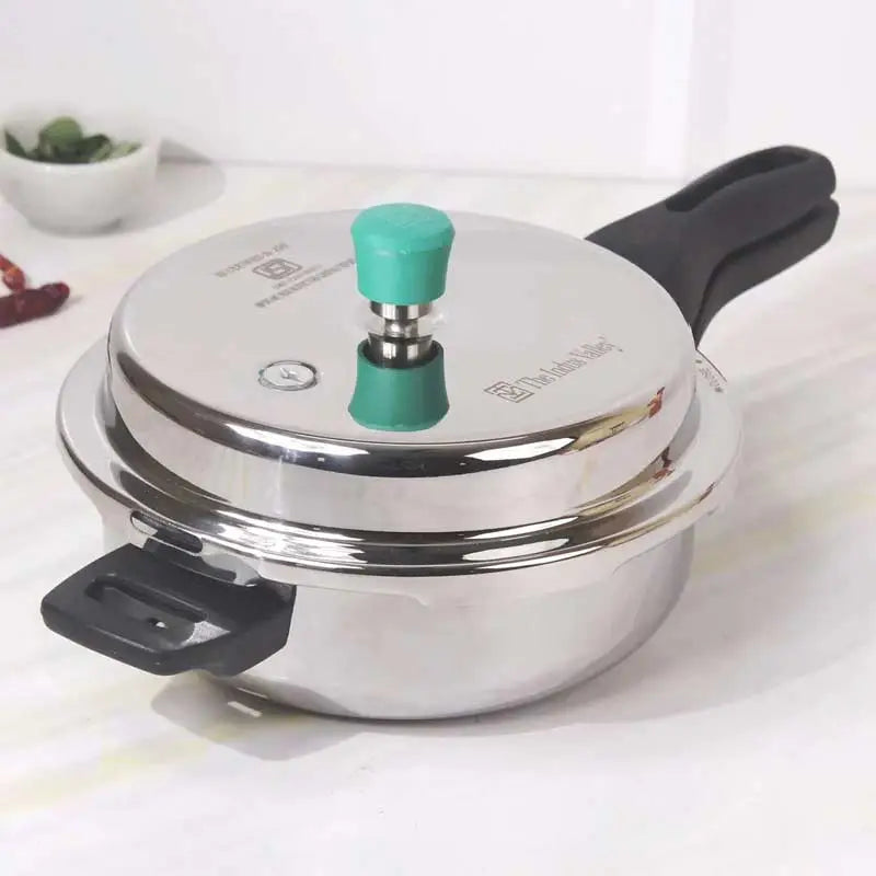 Buy Premium Tri ply Stainless Steel Pressure Pan Cooker at Best