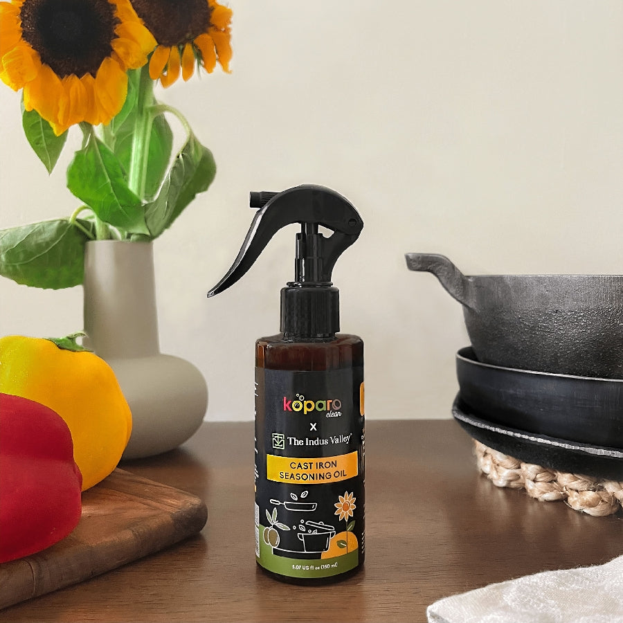 Premium Quality Cast Iron Seasoning Oil - 150ml