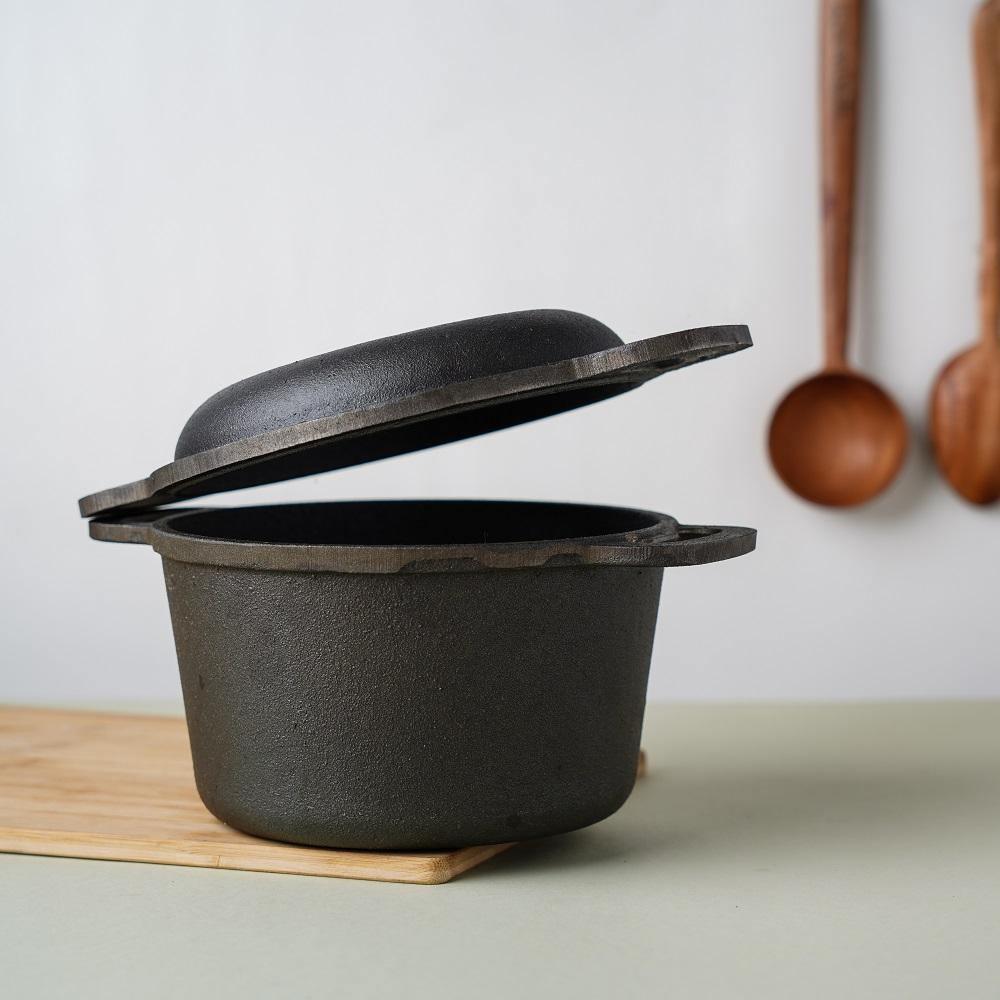 Cast Iron Dutch Oven with Lid - The Indus Valley