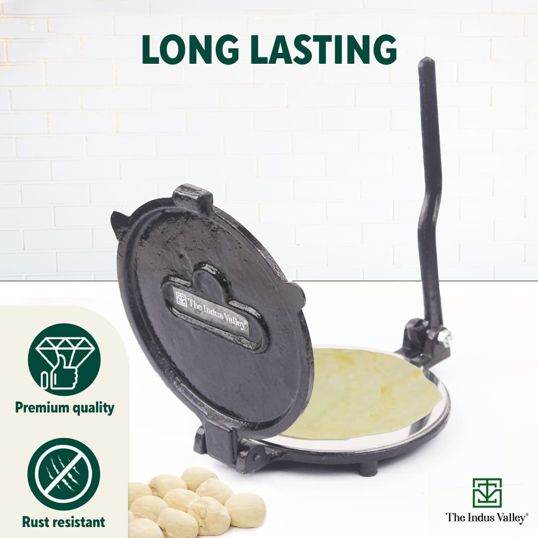cast iron puri press
