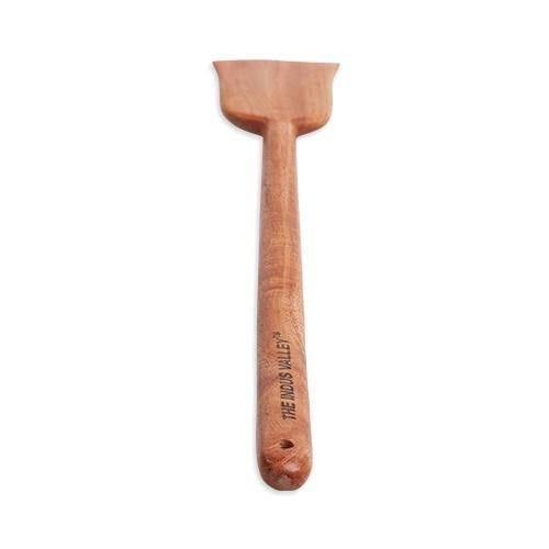 Neem Wood Cooking Spoon - Large Flip (37CM | Handmade | 100% Natural) - The Indus Valley