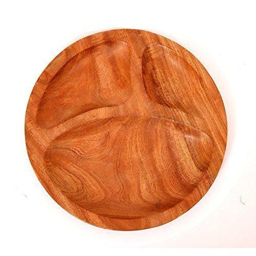 Neem Wood Kids Plate: Dinner Plate (23 cm) - The Indus Valley