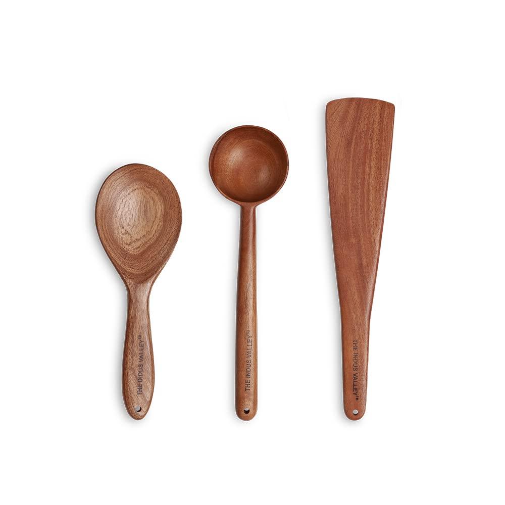 Neem Wood Ladles - Daily Essentials - The Indus Valley