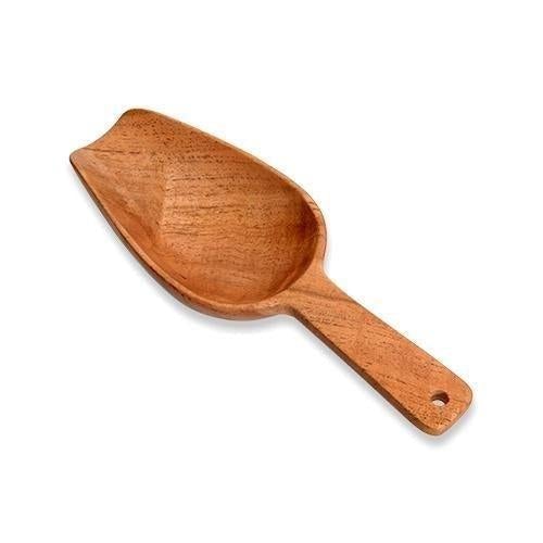 Neem Wood Scoop Spoon for Measuring Flour/Grains/Rice/Sugar/Icecream – Set of 6 - The Indus Valley