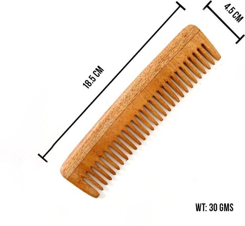 Neem Wooden Comb Family Pack (Set of 5) - The Indus Valley