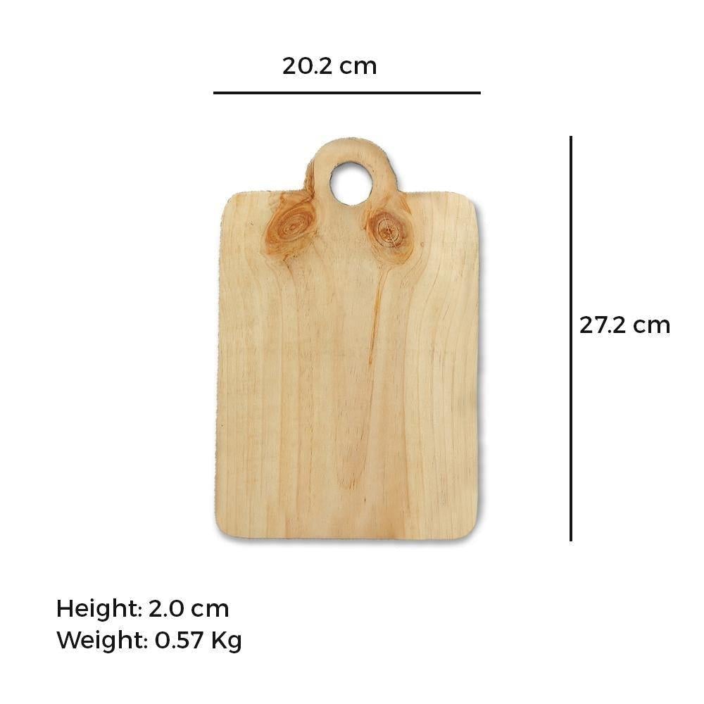 Pine Wood Chopping Board for Kitchen - The Indus Valley