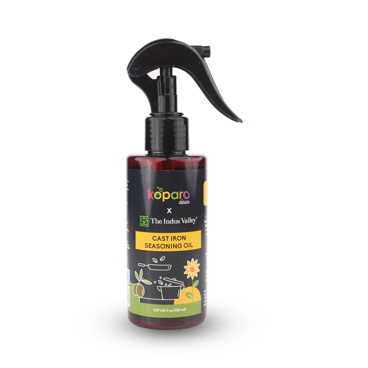 Premium Quality Cast Iron Seasoning Oil - 150ml